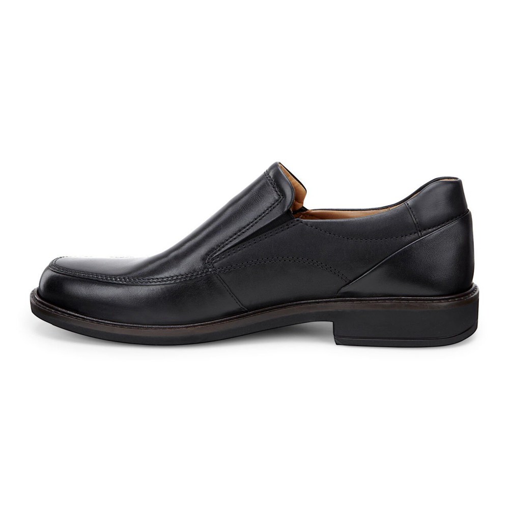 Slip On Hombre - ECCO Holton Apron Toe - Negros - RNH398246